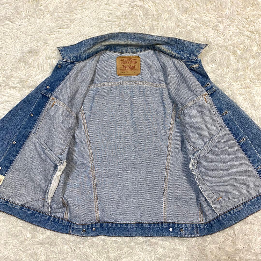 【USA製】90's リーバイス　Gジャン　デニムジャケット70506-0217