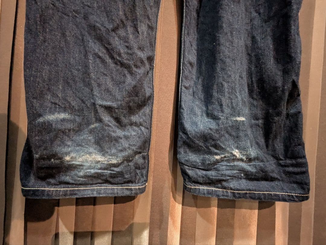 桃太郎ジーンズ GTBデニム・オーバーオール サイズM