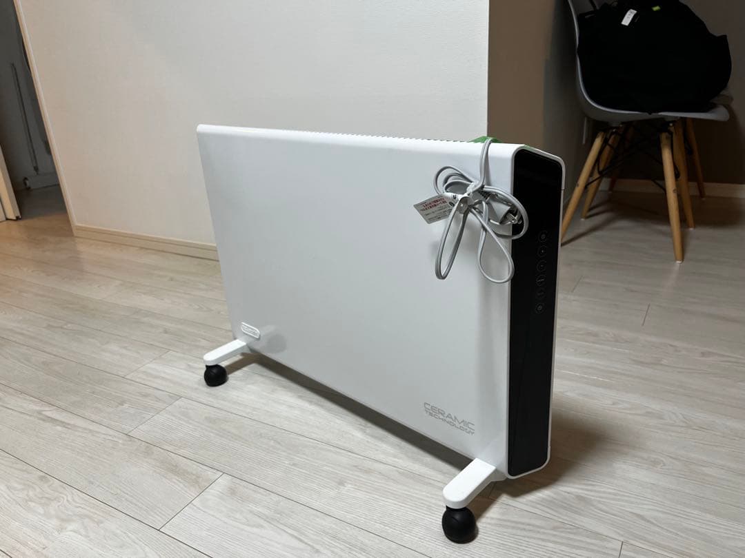 デロンギ コンベクターヒーター HXJ60L12-WH ホワイト 暖房器具