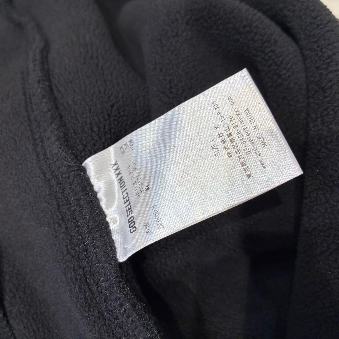 GOD SELECTION XXX ゴッドセレクション　フリース　ベスト