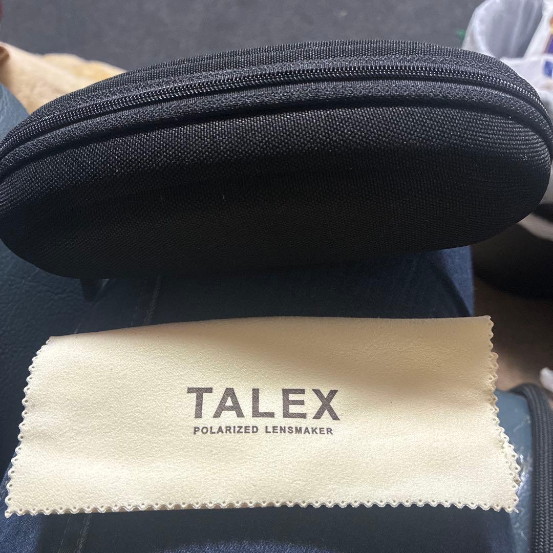 TALEX 偏光レンズサングラス クリーニングクロス付き