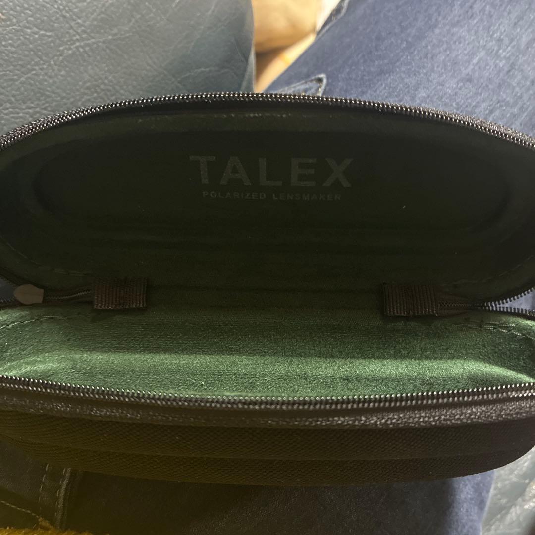 TALEX 偏光レンズサングラス クリーニングクロス付き