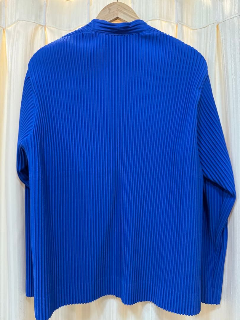 オムプリッセ/青サイズ2美品/セットアップ有り