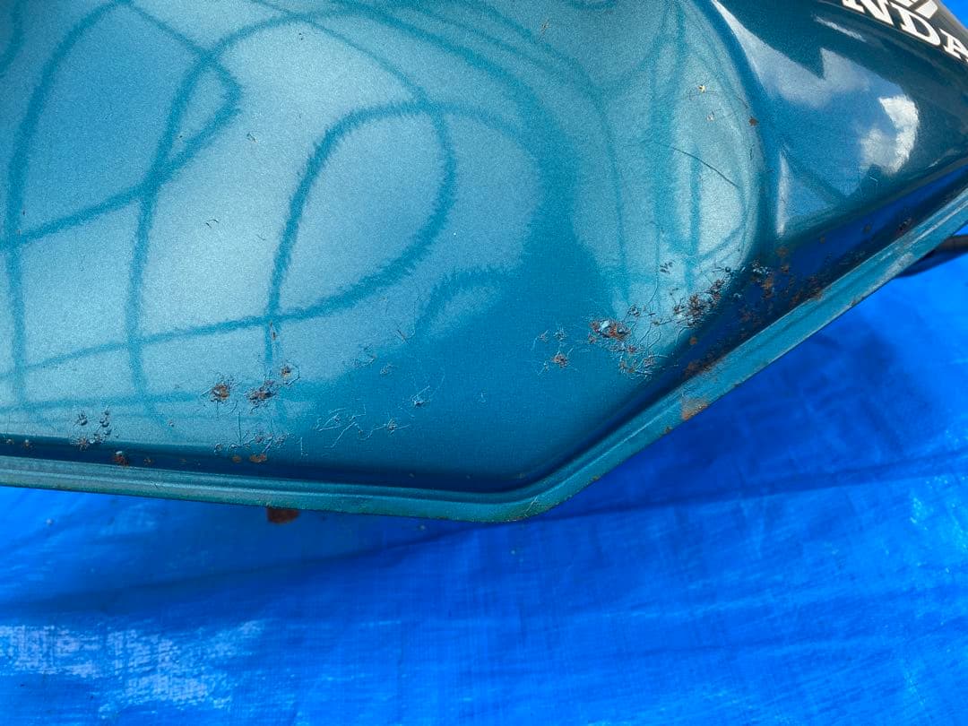 HONDA バイク　タンク 青 nsr50 レプソル