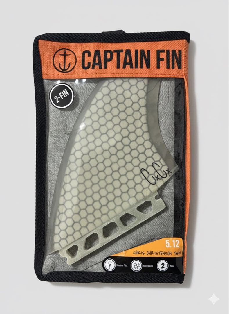 【新品未使用】キャプテンフィン クリスクリステンソン ツインフィン