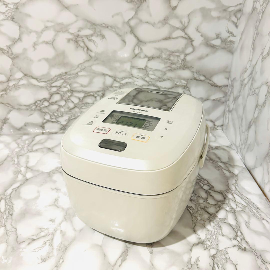 パナソニック 炊飯器 5.5合 圧力IH式 おどり炊き SR-PB108-W