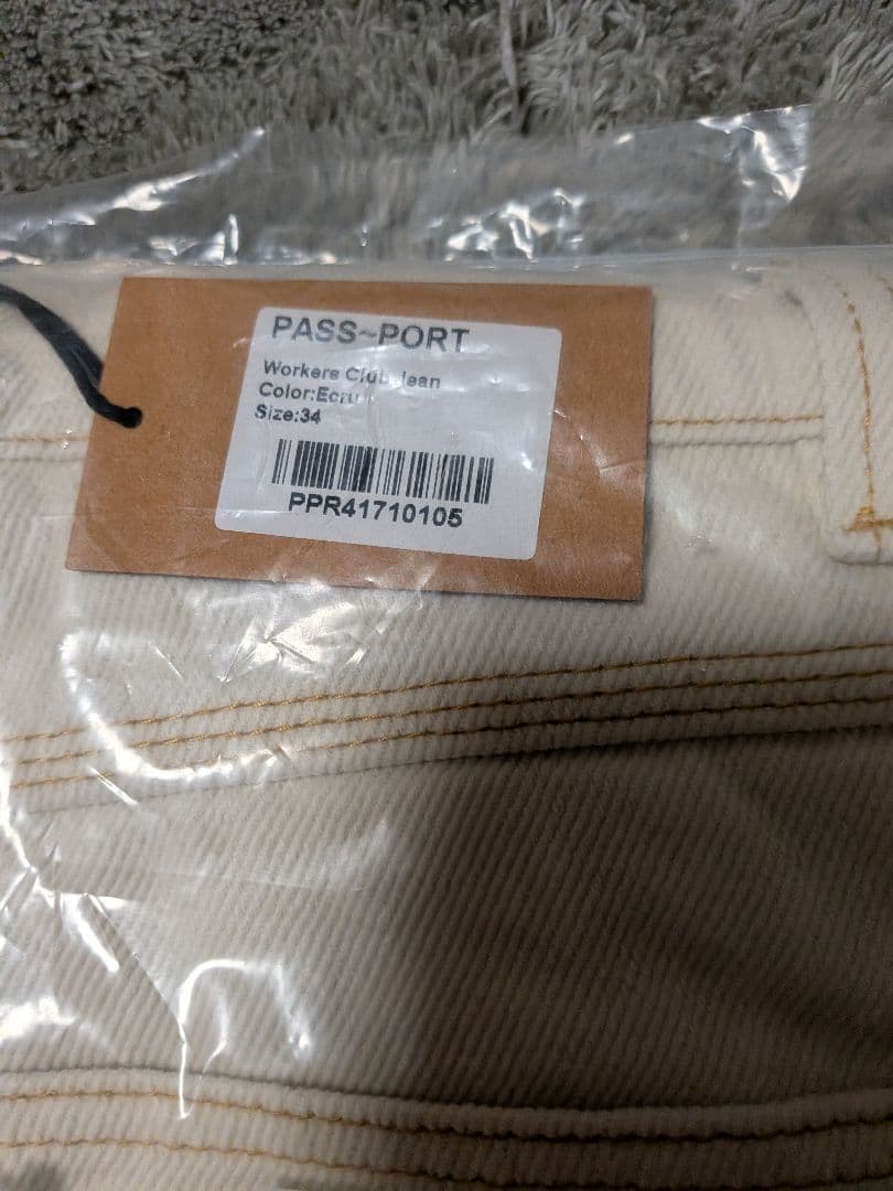 PASS-PORT パスポート Workwear Club Jean 34