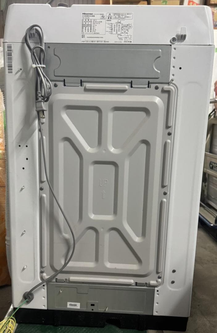 ハイセンス 全自動洗濯機 HW-55E2W 2023年製 5.5kg