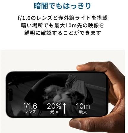 Anker Eufy セキュリティカメラ インドアカメラ S350 Wi-Fi