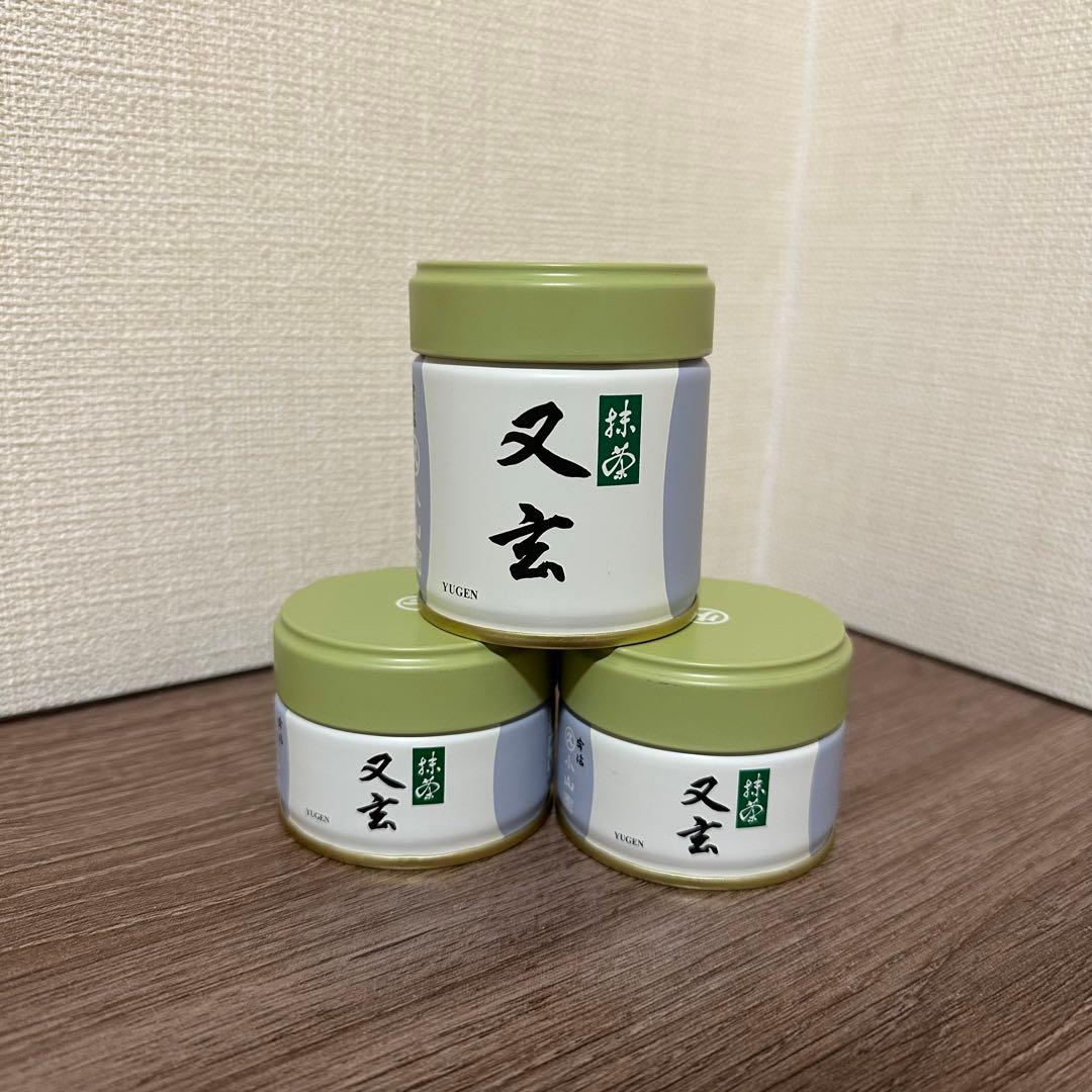 丸久小山園 抹茶 又玄40g x 1缶 20g x 2缶
