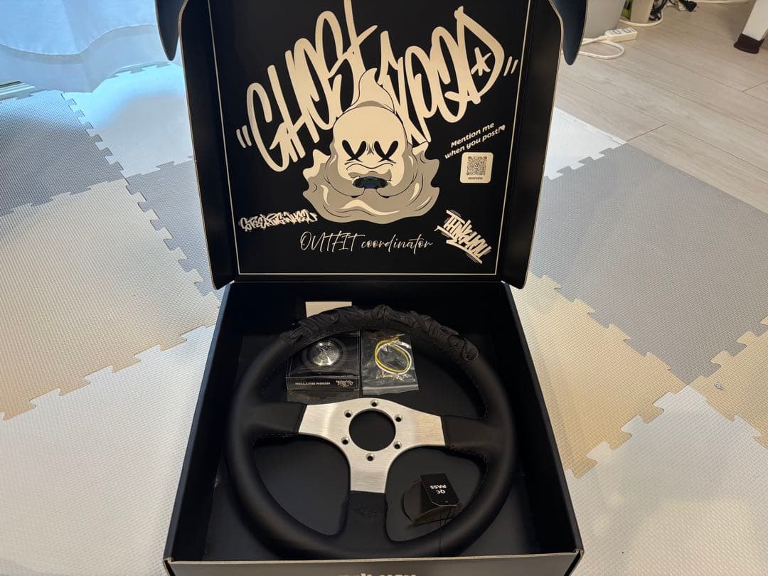 GHOST EXPODステアリング GEステア[12th]フラット形状