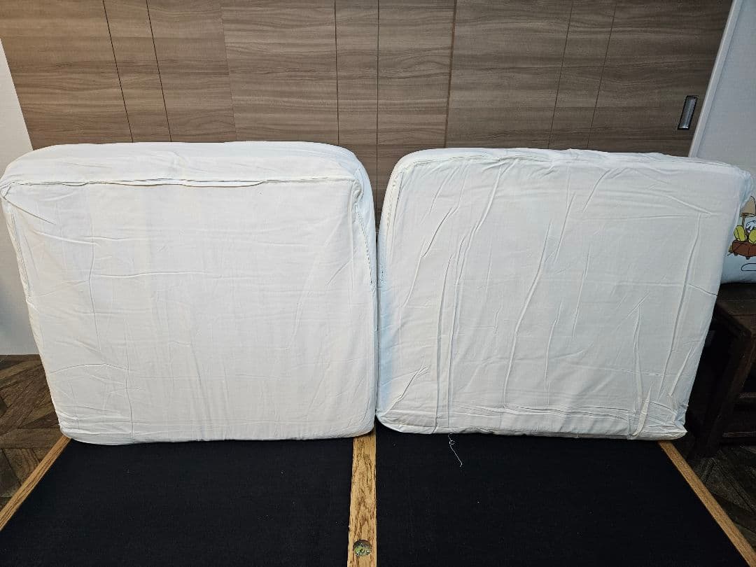 【miminoko】モモナチュラル　クラウドソファ　二人掛け　２P