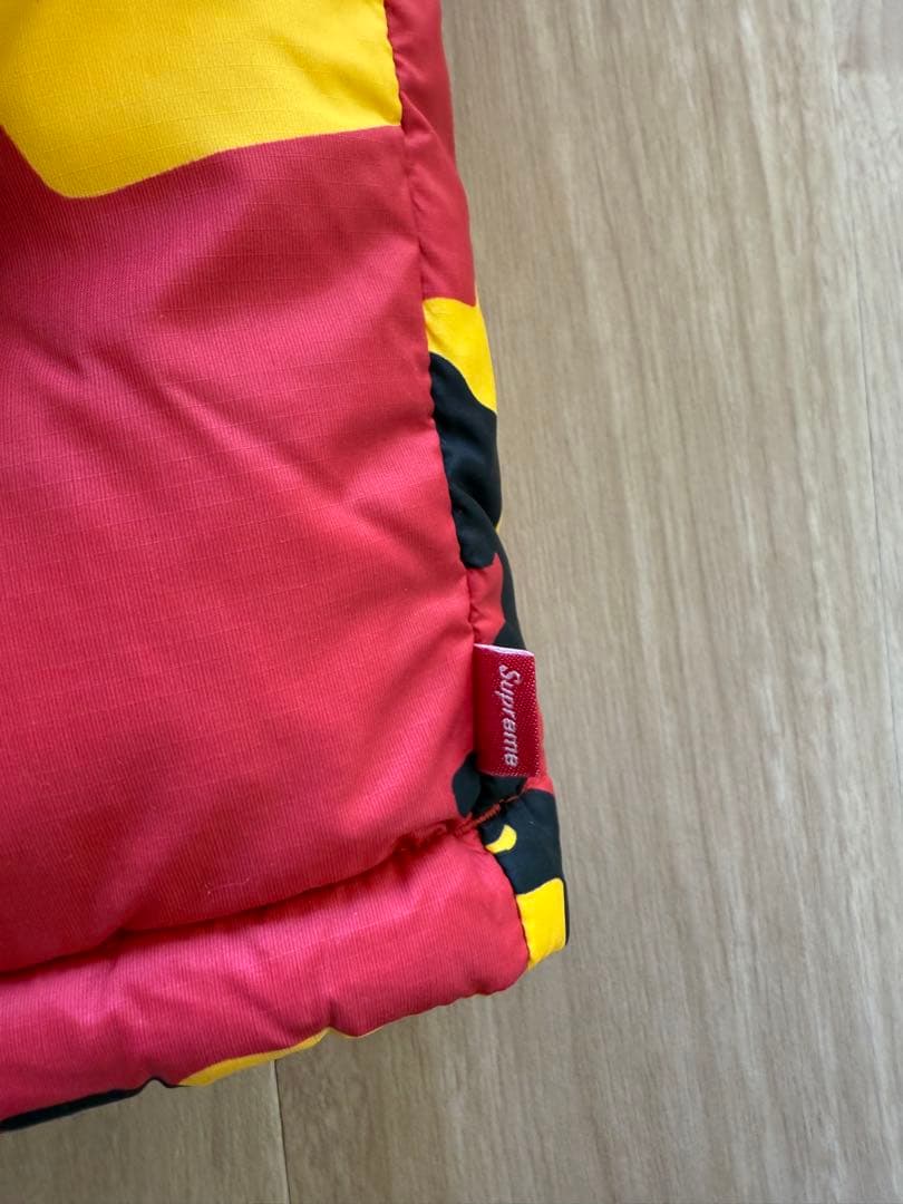 Supreme THE NORTH FACE Split Nuptse 迷彩