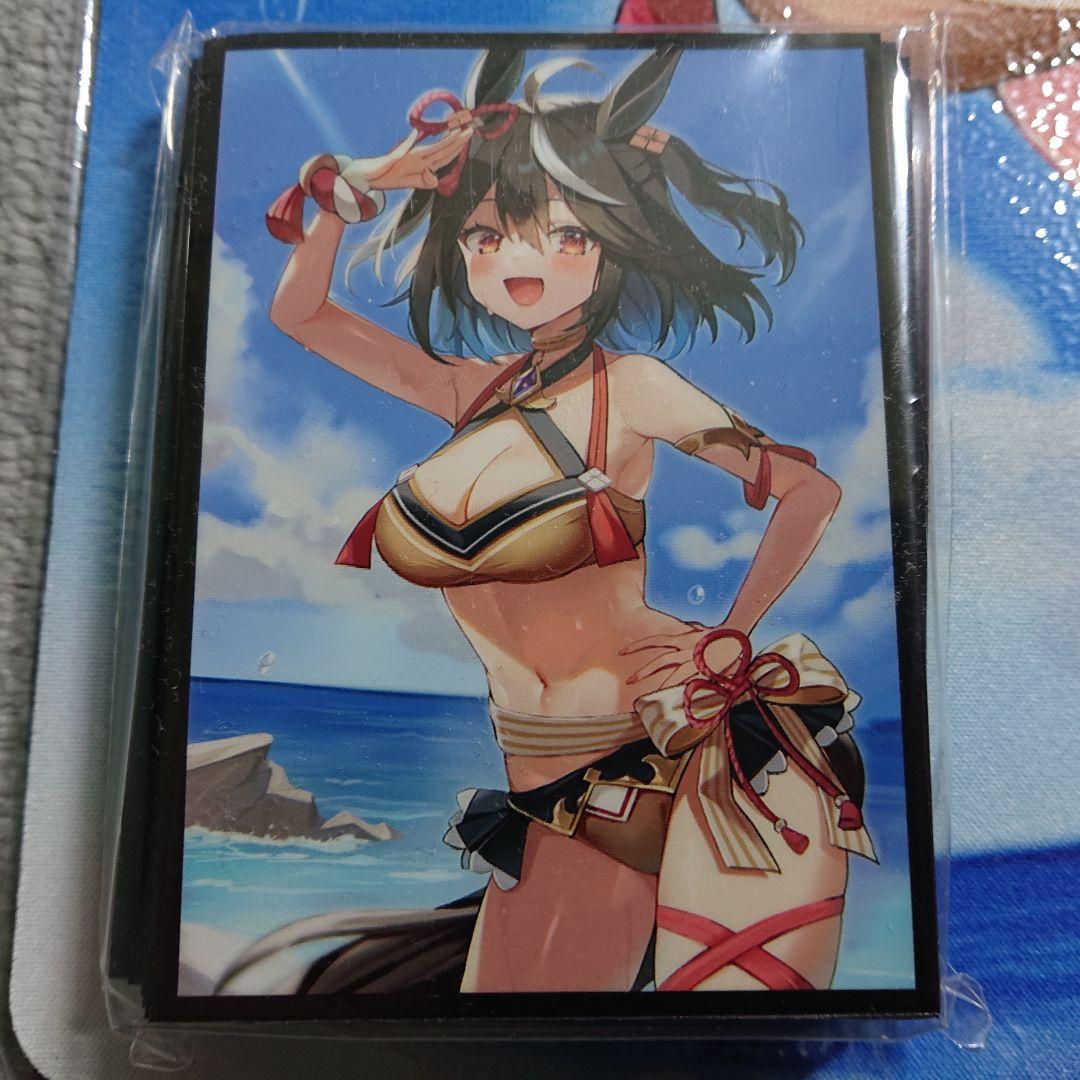 α1 ウマ娘 海&岩&水着 キタサンブラック スリーブ&プレイマット