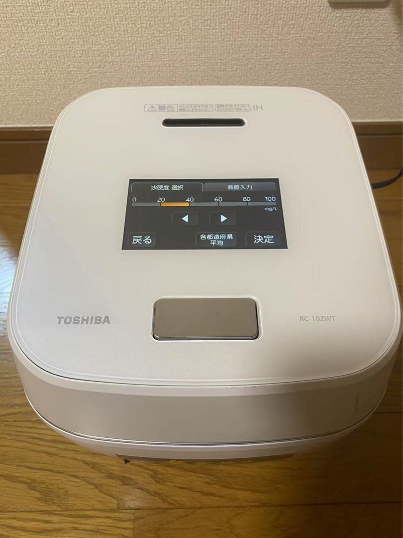 TOSHIBA RC-10ZWT 炊飯器 IH加熱方式