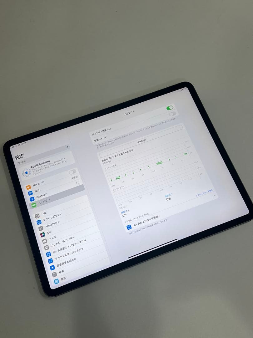 iPad Pro 12.9インチ 第4世代 Wi-Fiモデル 256GB グレー