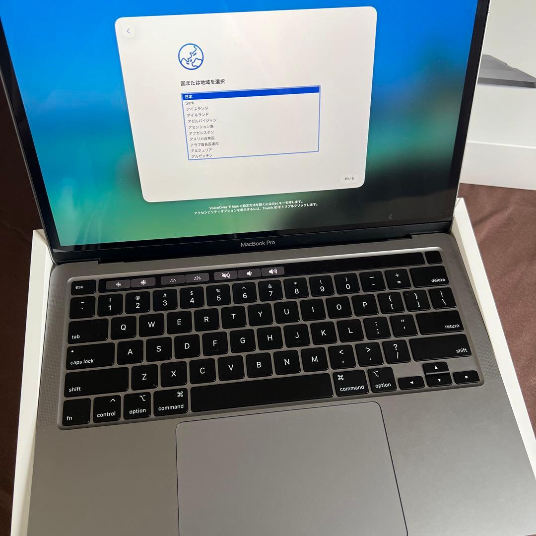 13インチMacBook Pro - スペースグレイ(05,2020)