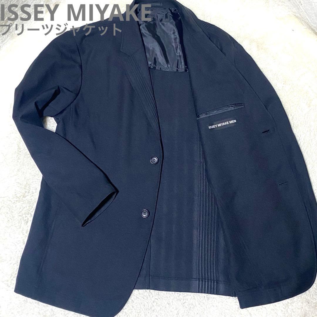 【希少】イッセイミヤケメン ISSEY MIYAKE MEN プリーツジャケット