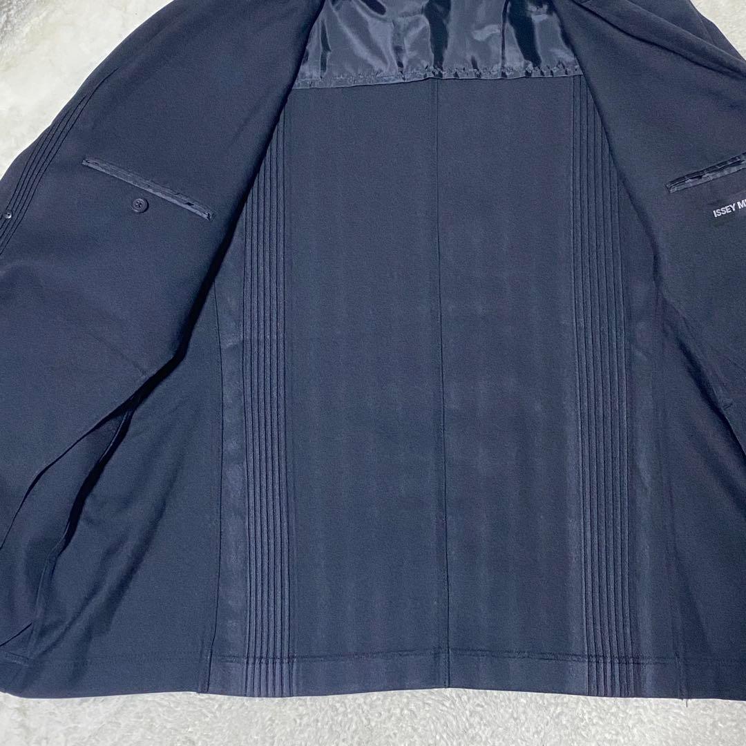 【希少】イッセイミヤケメン ISSEY MIYAKE MEN プリーツジャケット