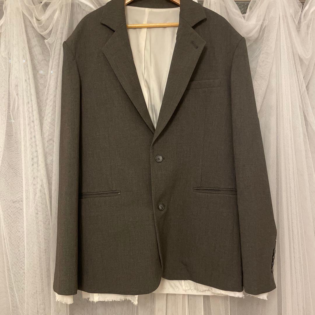 TODAYFUL オーバーショルダージャケット グレー 36