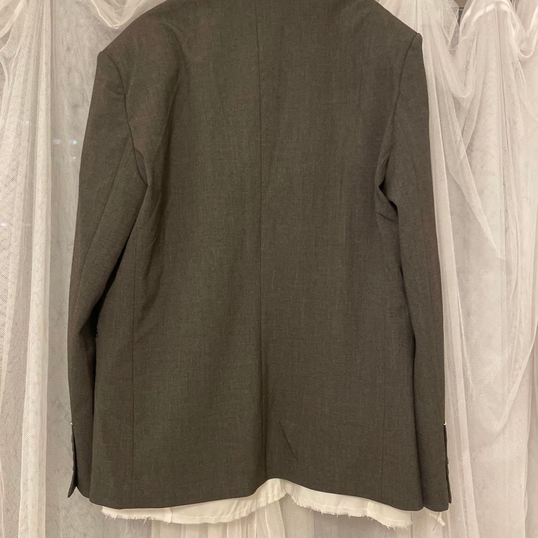 TODAYFUL オーバーショルダージャケット グレー 36