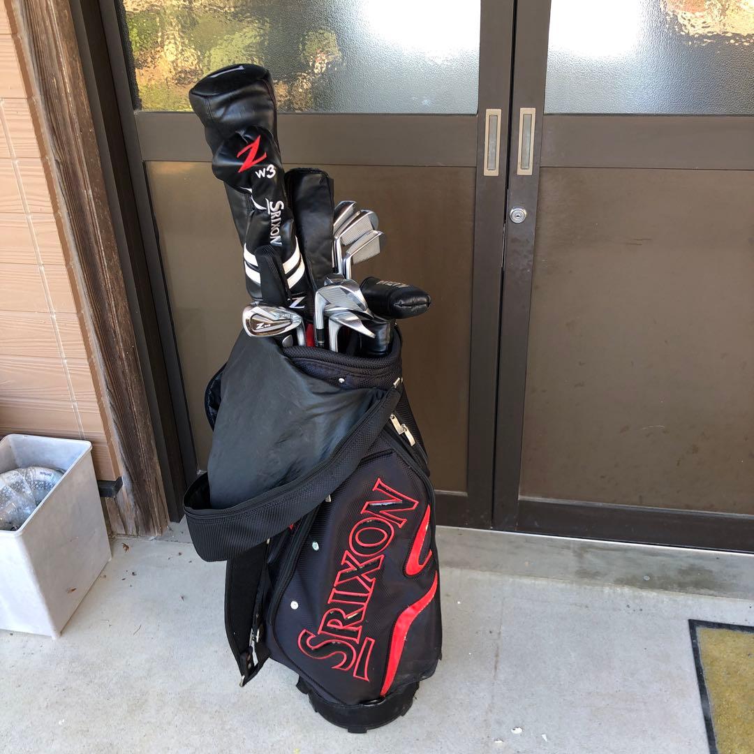 Srixon キャディバッグとゴルフクラブセット（価格交渉に応じます）
