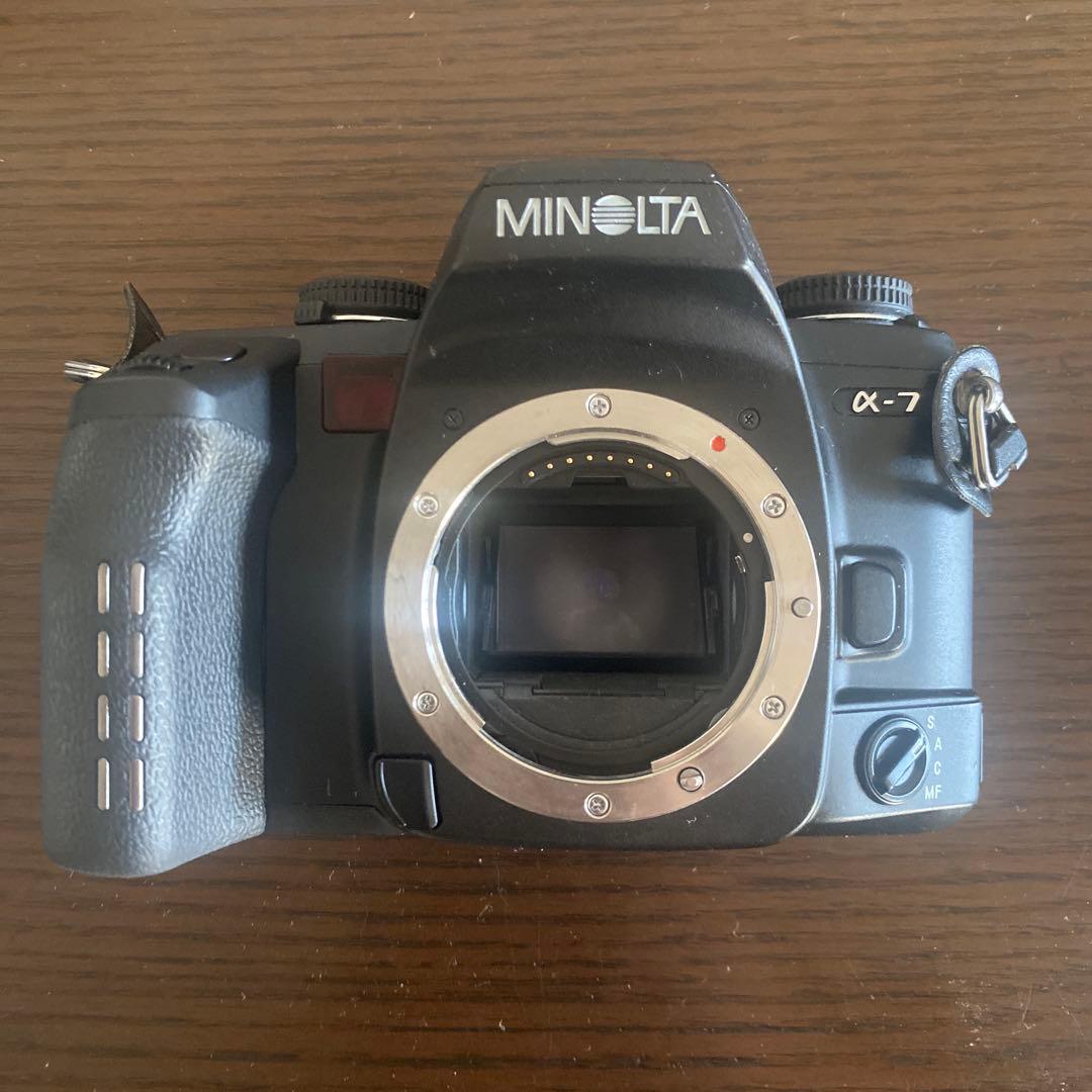 MINOLTA α-7 フィルム一眼レフカメラ