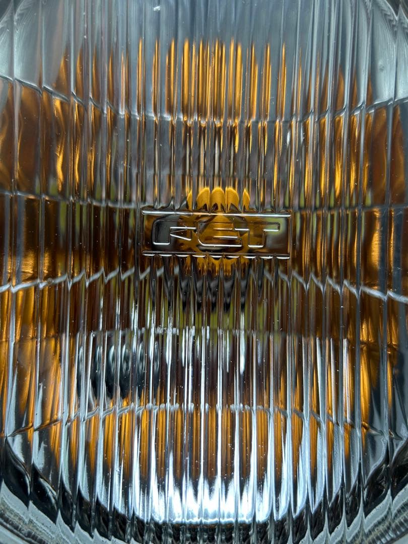 程度良好/当時物FET極東凹みレンズヘッドライト/検索シビエCIBIEマーシャル