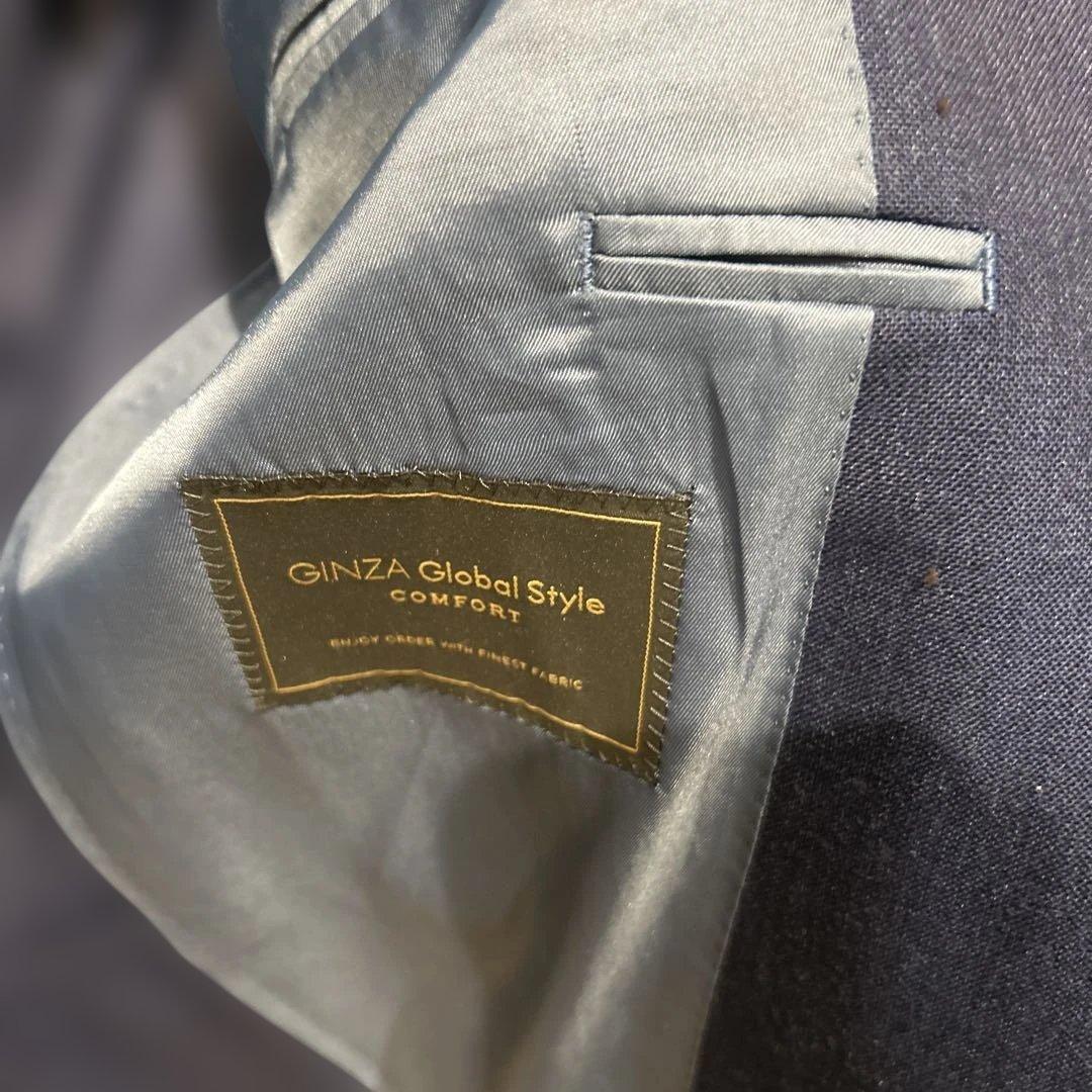 銀座グローバルスタイル×Empire Mills ネイビー オーダースーツ