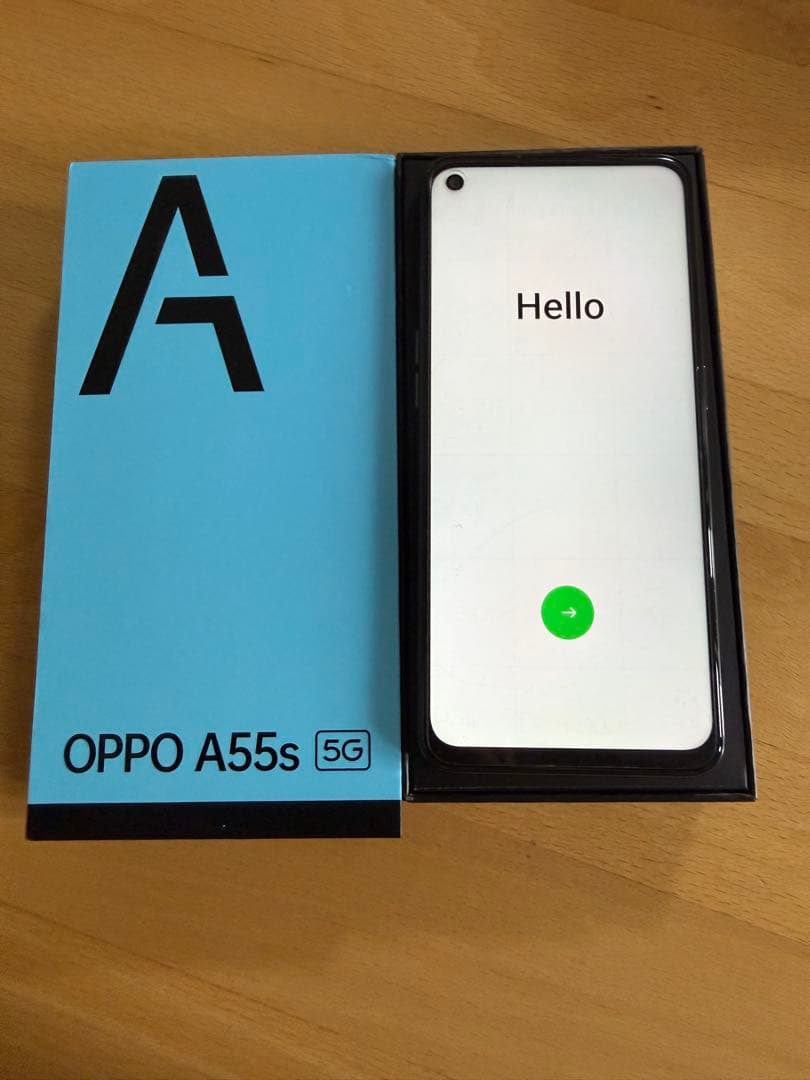 OPPO A55s 5G ブラック本体