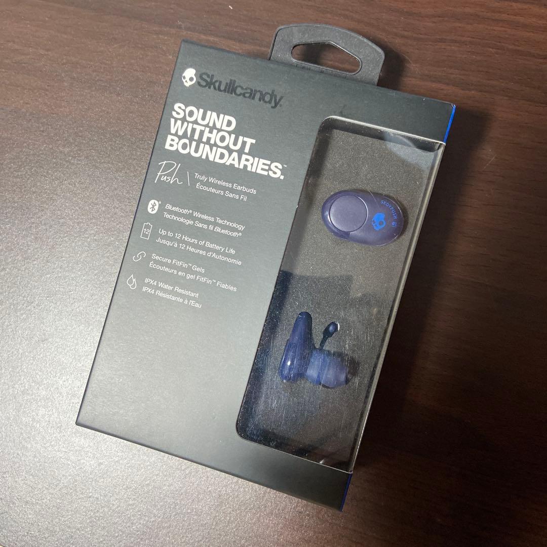 Skullcandy Push トゥルーワイヤレスイヤフォン ブルー