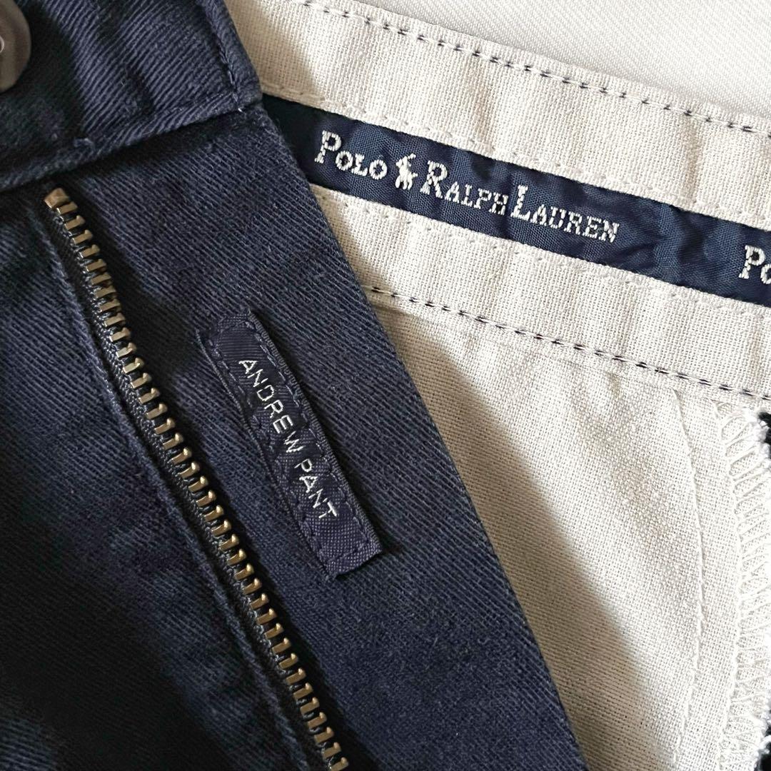 90s USA製 POLO Ralph Lauren 2タックチノ Andrew