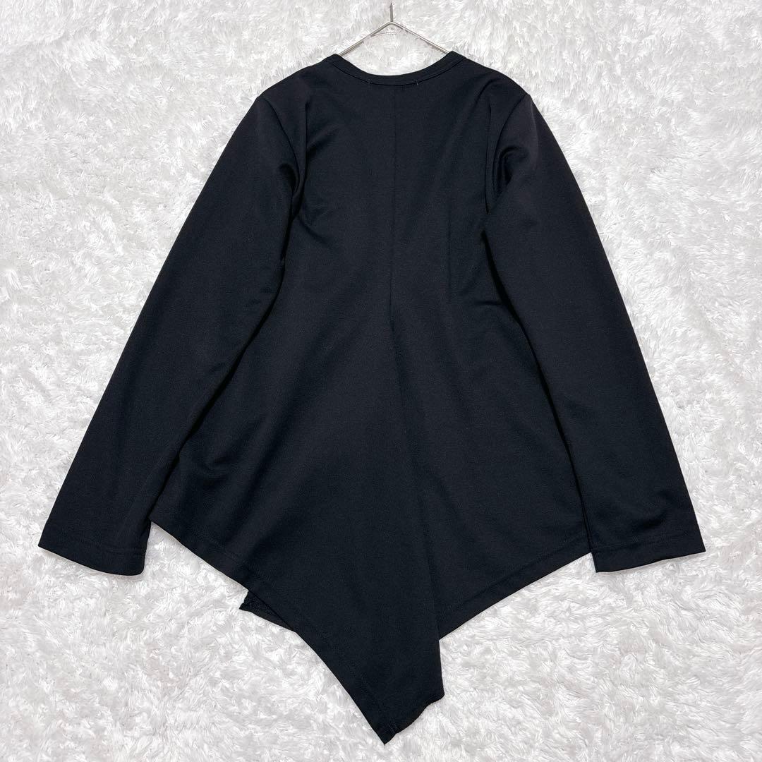 美品✨コムデギャルソン 変形長袖カットソー トップス レディース 黒 XS