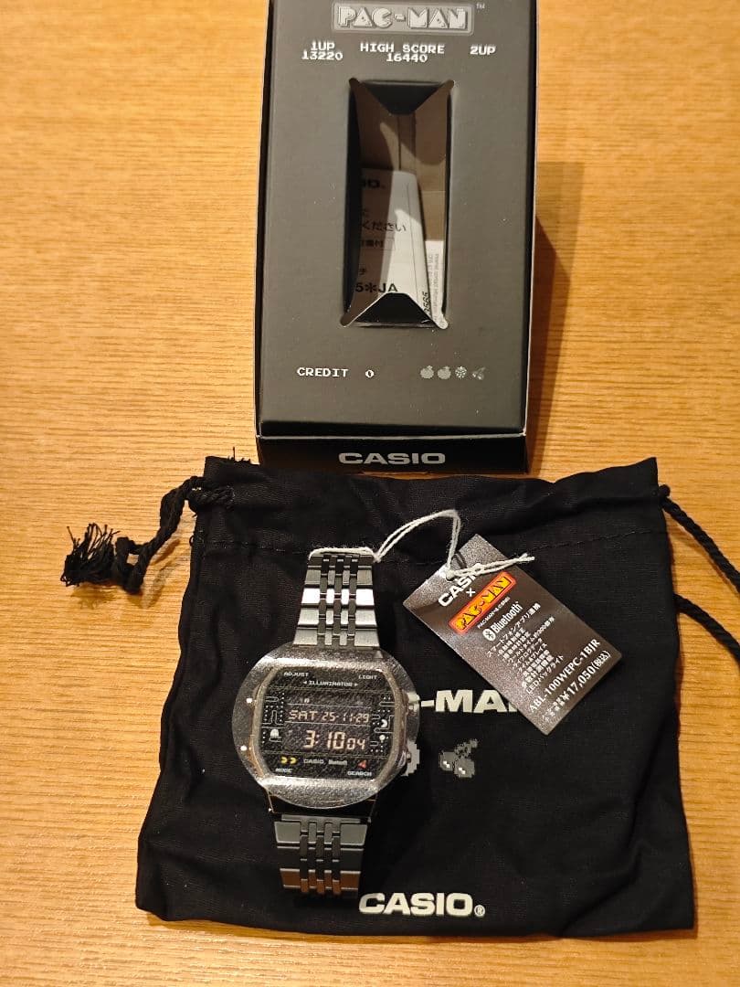 カシオ 限定 パックマンコラボ ABL-100WEPC-1BJR
