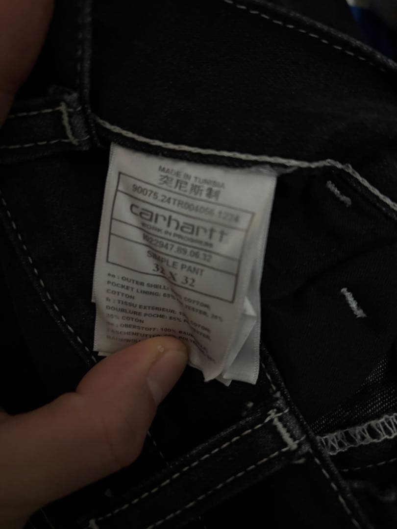 Carhartt WIPOG CHORE Simple pants32×32