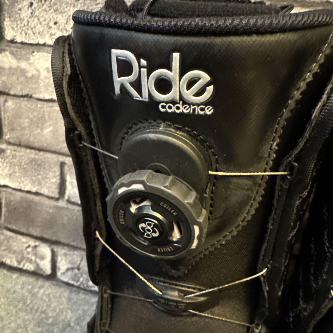 ライド スノーボードシューズ レディース オールブラック 24cm