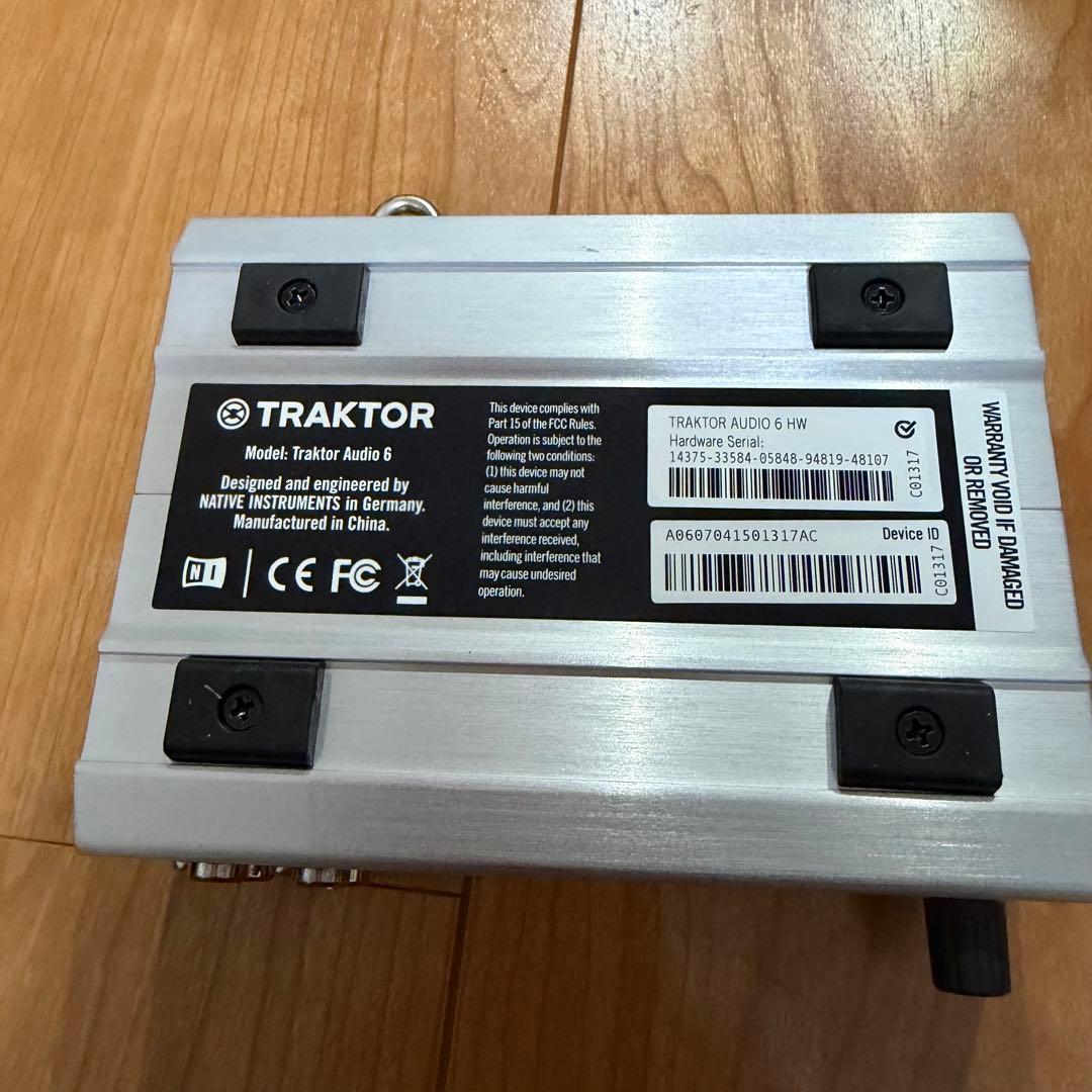 TRAKTOR SCRATCH A6 DVS ソフト