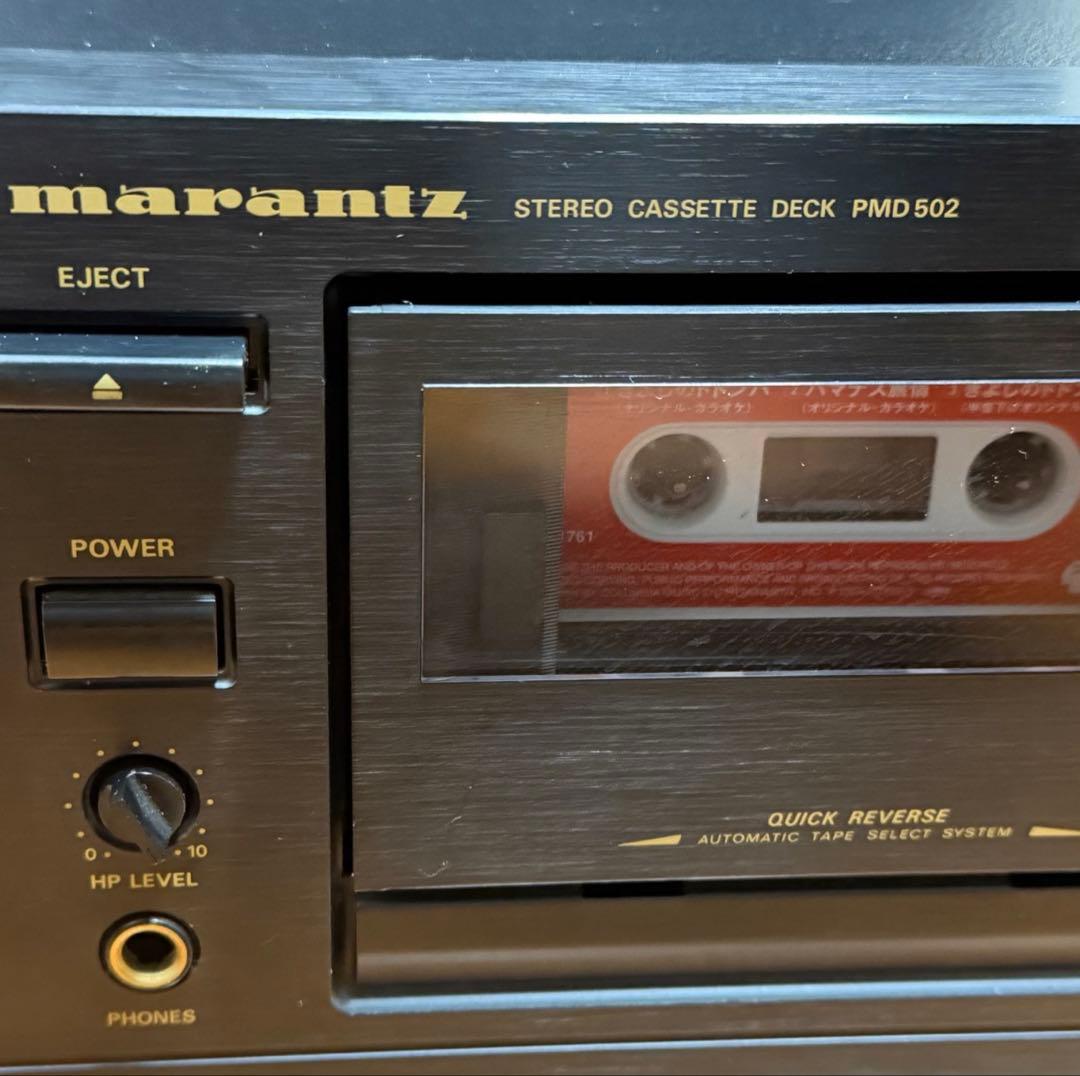 希少 Marantz PMD502F カセットデッキ プロフェッショナル