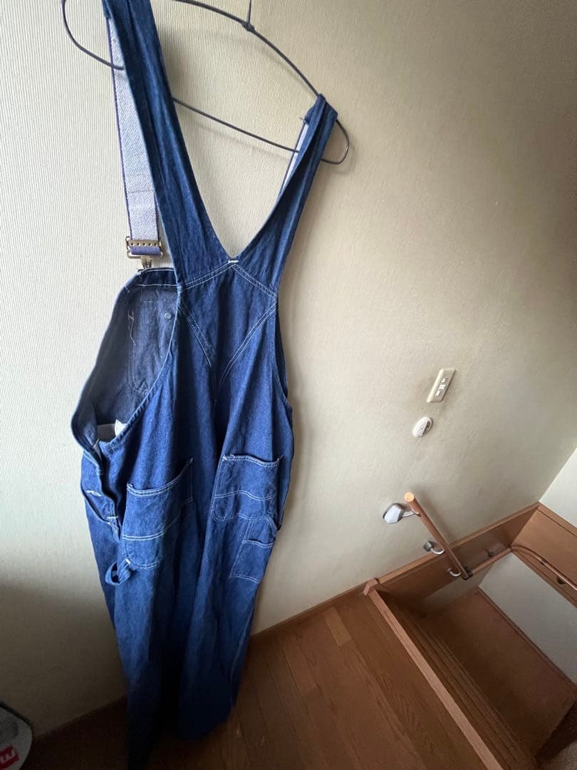 ヴィンテージカーハート44×30インディゴオーバーオール超レアcarhartt