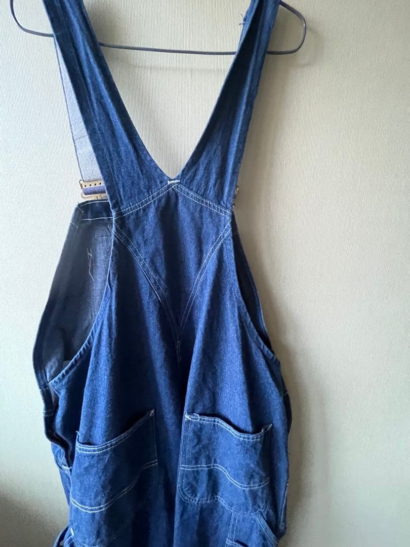 ヴィンテージカーハート44×30インディゴオーバーオール超レアcarhartt