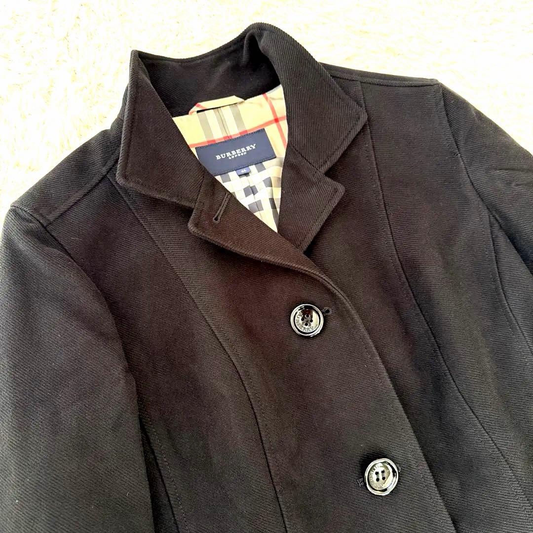 【超美品】バーバリーロンドン テーラードジャケット ノバチェック 46