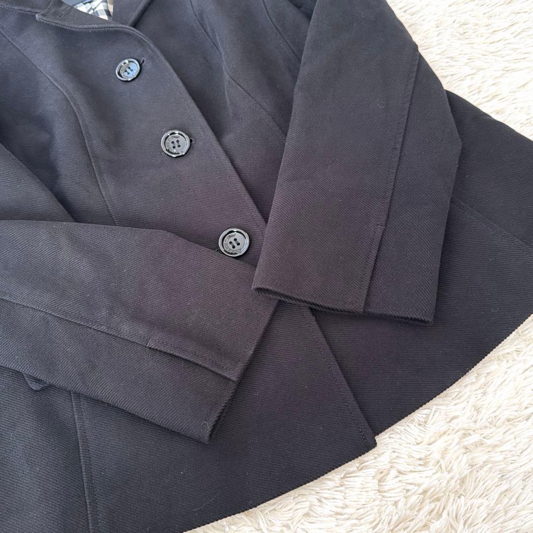 【超美品】バーバリーロンドン テーラードジャケット ノバチェック 46