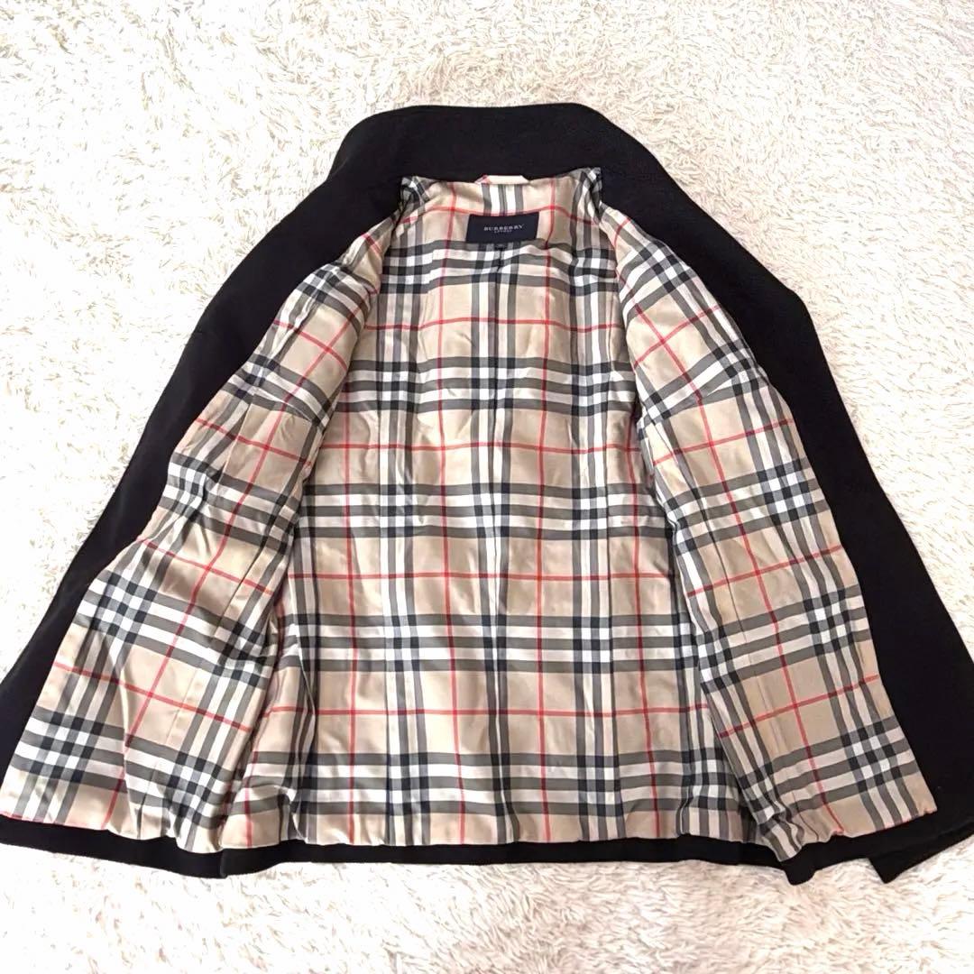 【超美品】バーバリーロンドン テーラードジャケット ノバチェック 46