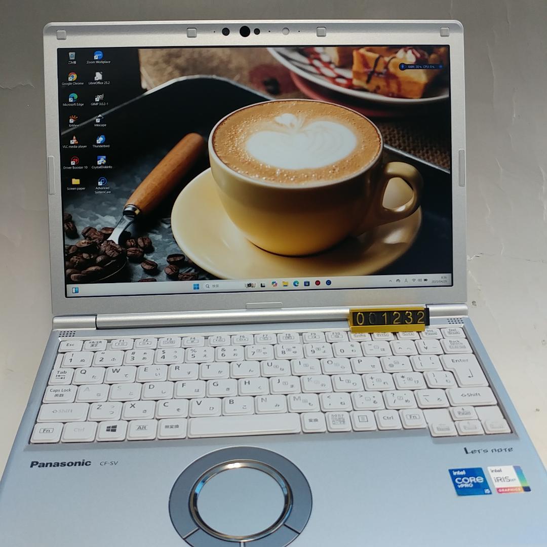 整備済 Panasonic CFSV1 12㌅ i5 11世代 16G 238G