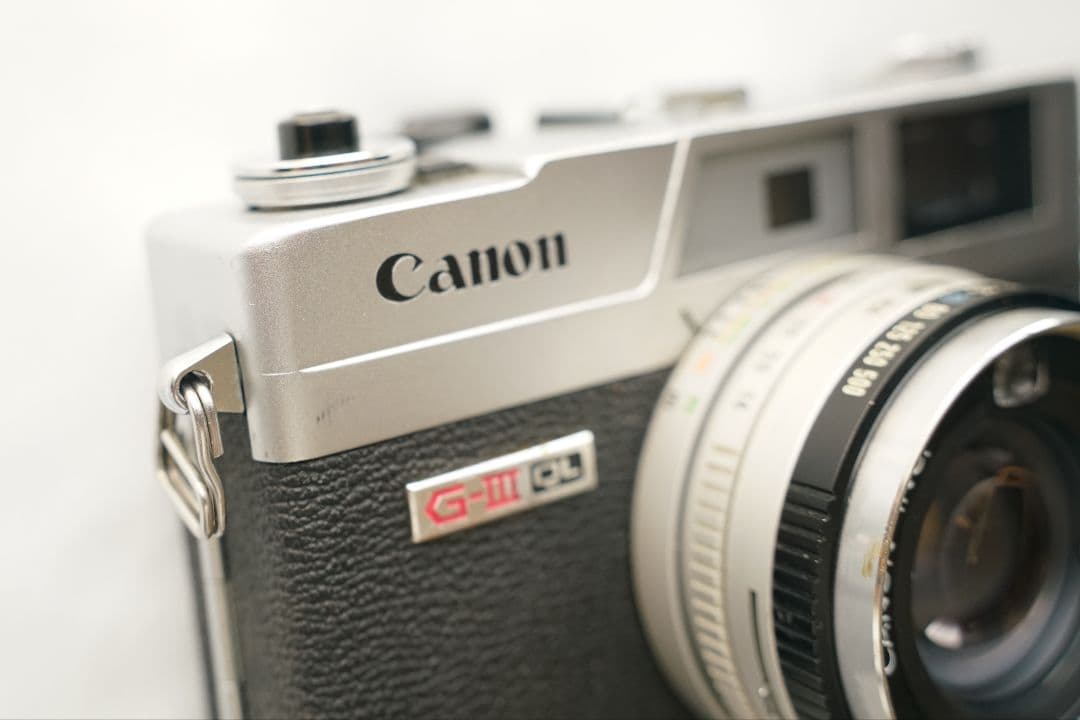 Canon G-III QL 17 フィルムカメラ 【絞り固着】