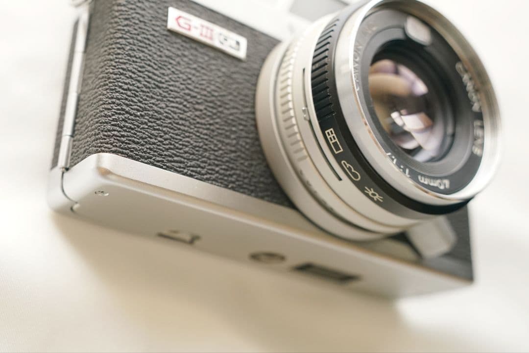 Canon G-III QL 17 フィルムカメラ 【絞り固着】