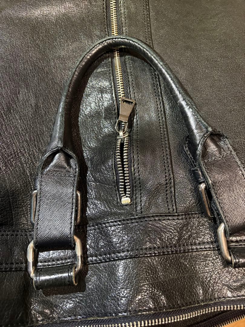 【名作】ニールバレット レザーバッグ 2way 黒 Neil Barrett