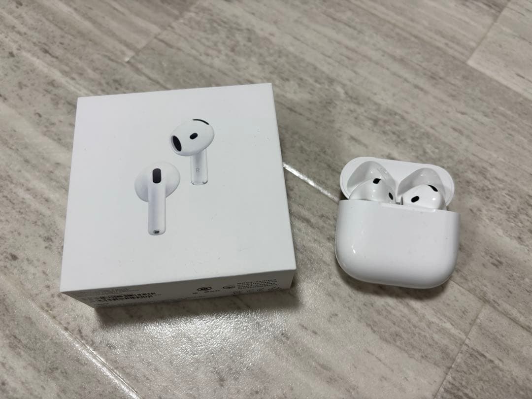 アクティブノイズキャンセリング搭載 AirPods4 外箱付き