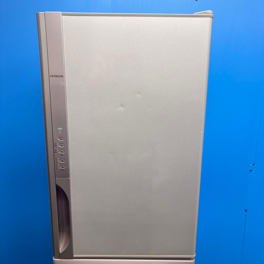 718 日立　大型冷蔵庫　300L強　極美品　真空チルド　自動製氷機　半年保証