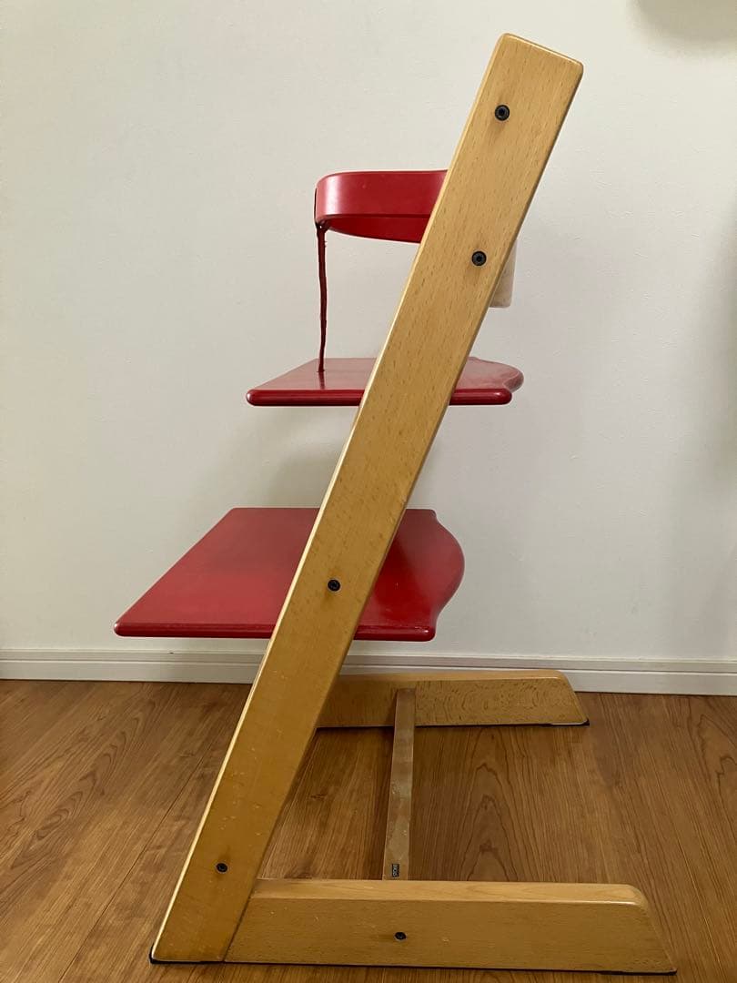 【美品】ストッケ ベビーチェア 木製　欧風